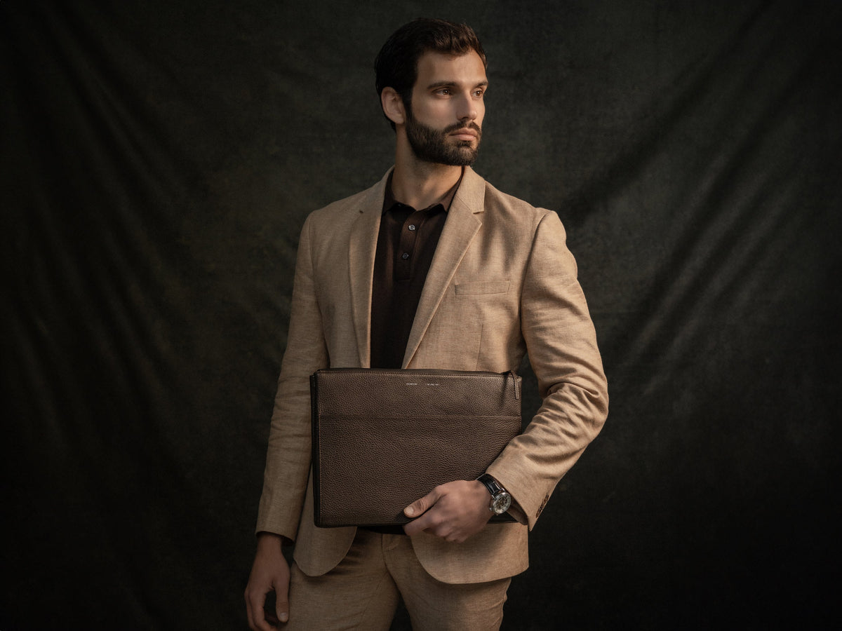 118 Leather Folio | Pebbled